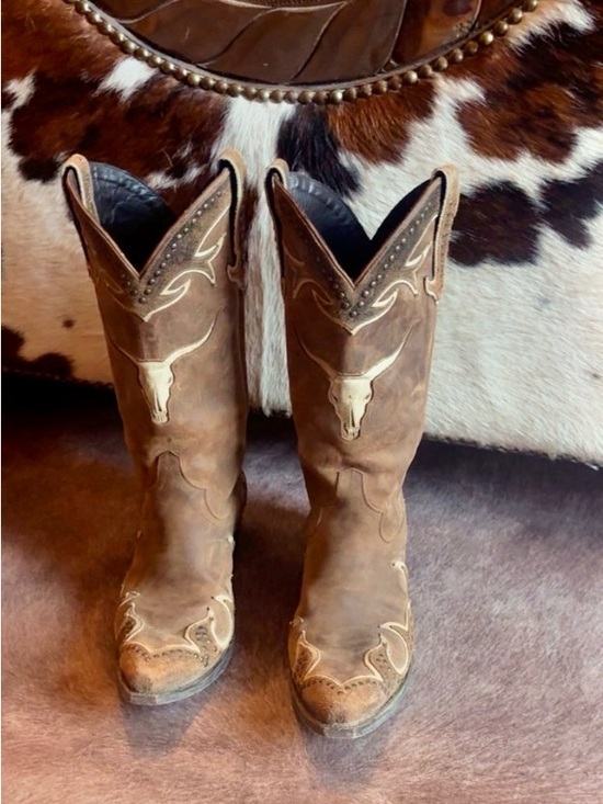 Lane boots Shoes - Lane “Steer it up” cowboy boots size 9.5
